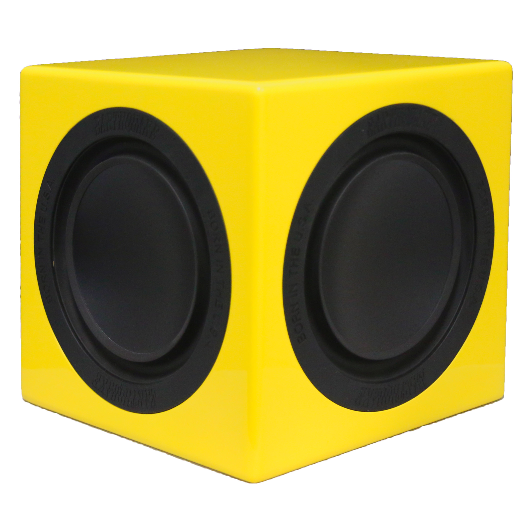 Earthquake Sound MiniMe P63 subwoofer(yellow)(each) - Click Image to Close